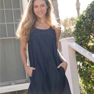 NWT Natural Life denim dress Large